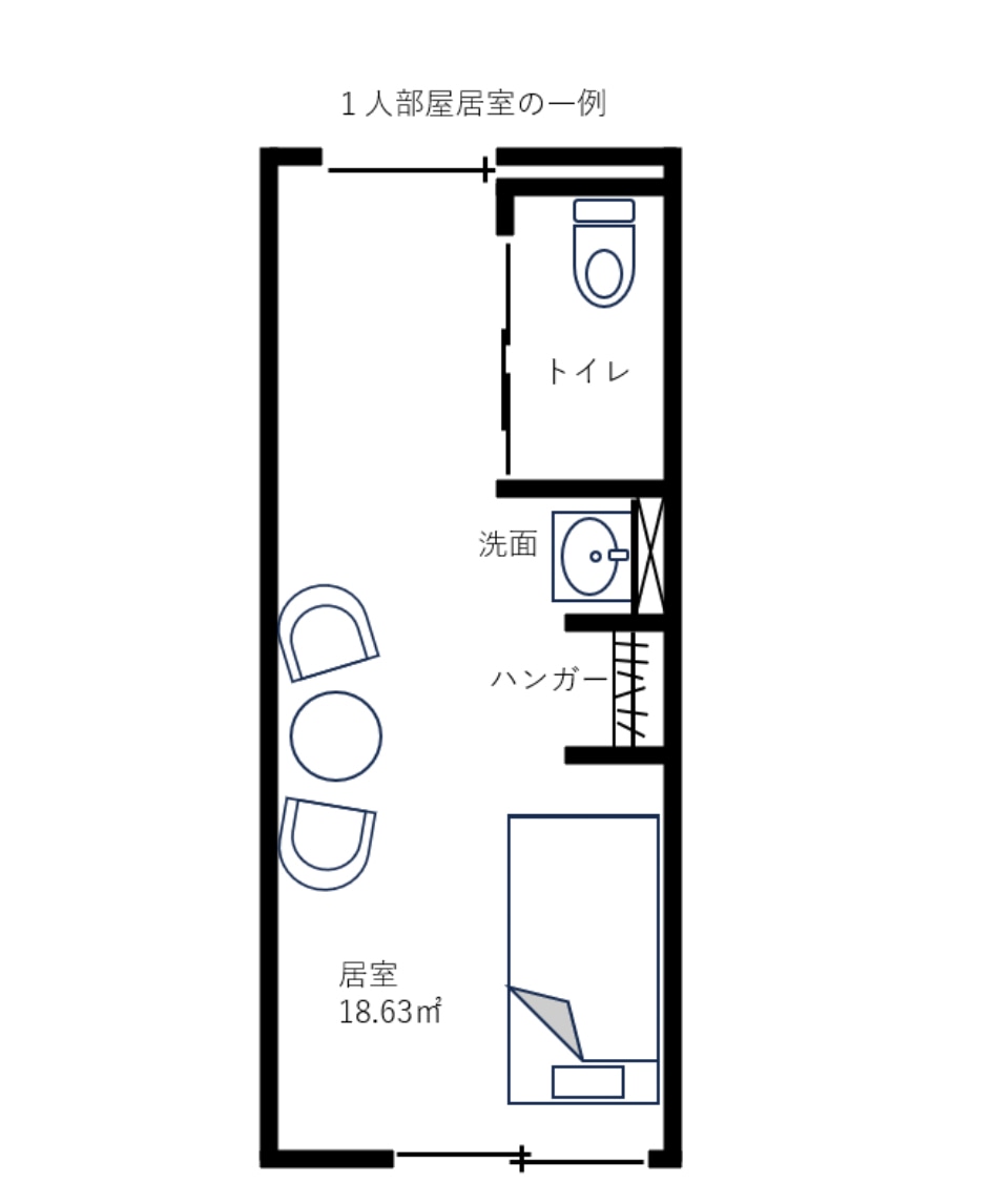 1人部屋居室